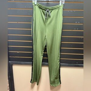 Hunter for Target Green Snap Side Track Pants Joggers Size M
